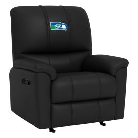 Rocker Recliner with Seattle Seahawks Classic Logo