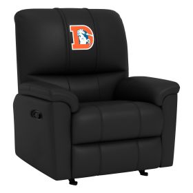 Rocker Recliner with Denver Broncos Classic Logo