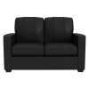 Silver Loveseat with Dallas Cowboys Primary Logo