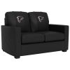 Silver Loveseat with Atlanta Falcons Primary Logo