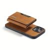 M2 Magnetic Card Holder Protective Cover - For iPhone 16 Pro Max & 15 Pro Max - Split Mobile Phone Case - For iPhone Users - Great Gift for Tech Lover